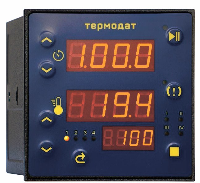 ПИД-регулятор температуры одноканальный СИСТЕМЫ КОНТРОЛЯ ТЕРМОДАТ 10МС5/1УВ/1В/2Р Уровнемеры