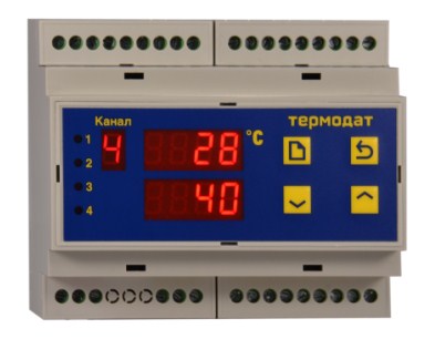 Системы контроля ТЕРМОДАТ 11М6-Р6-4Р-485 Уровнемеры