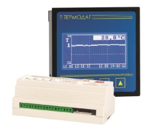 Системы контроля ТЕРМОДАТ 21С25М5/2Р/485/2М-РВ/8УВ/24В/РРР Термометры